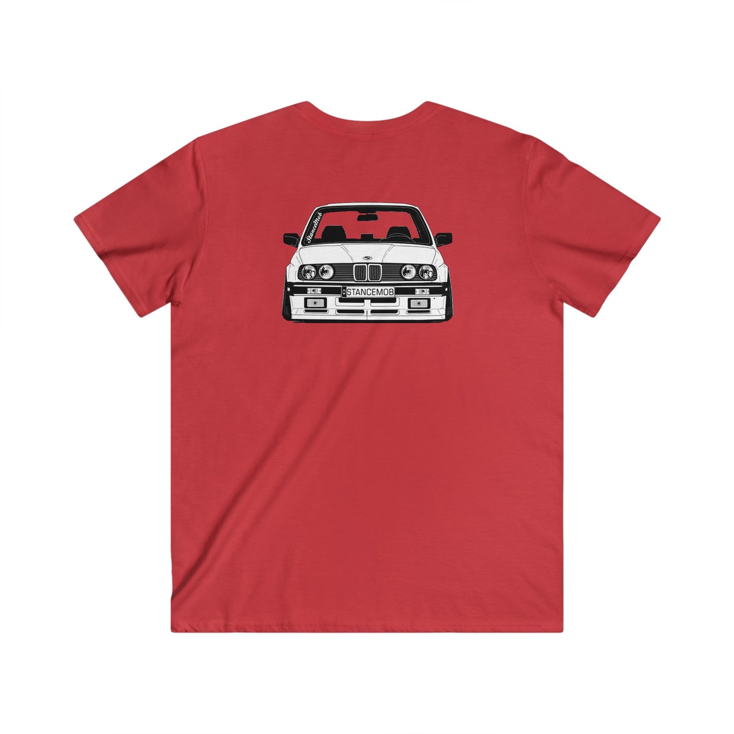 BMW Fitted V-Neck Short Sleeve Tee