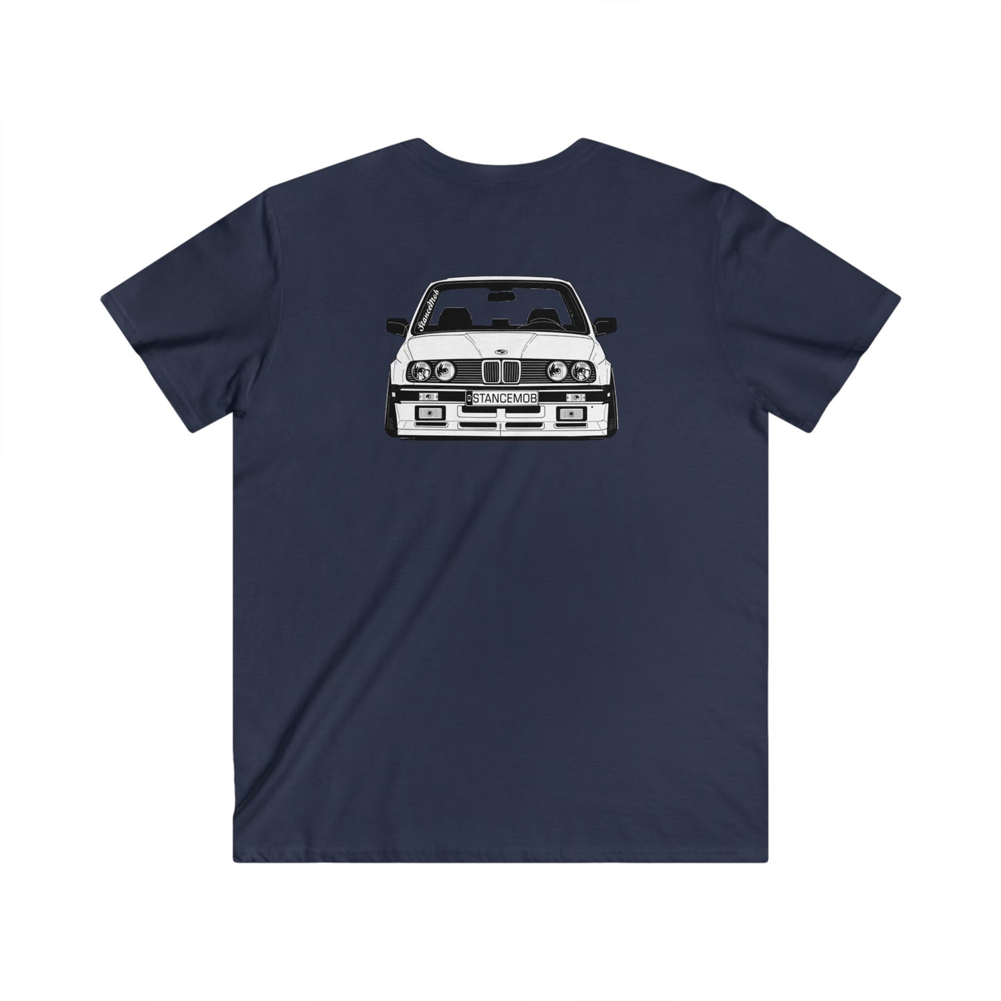 BMW Fitted V-Neck Short Sleeve Tee