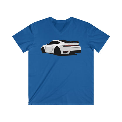 Porsche Fitted V-Neck Short Sleeve Tee