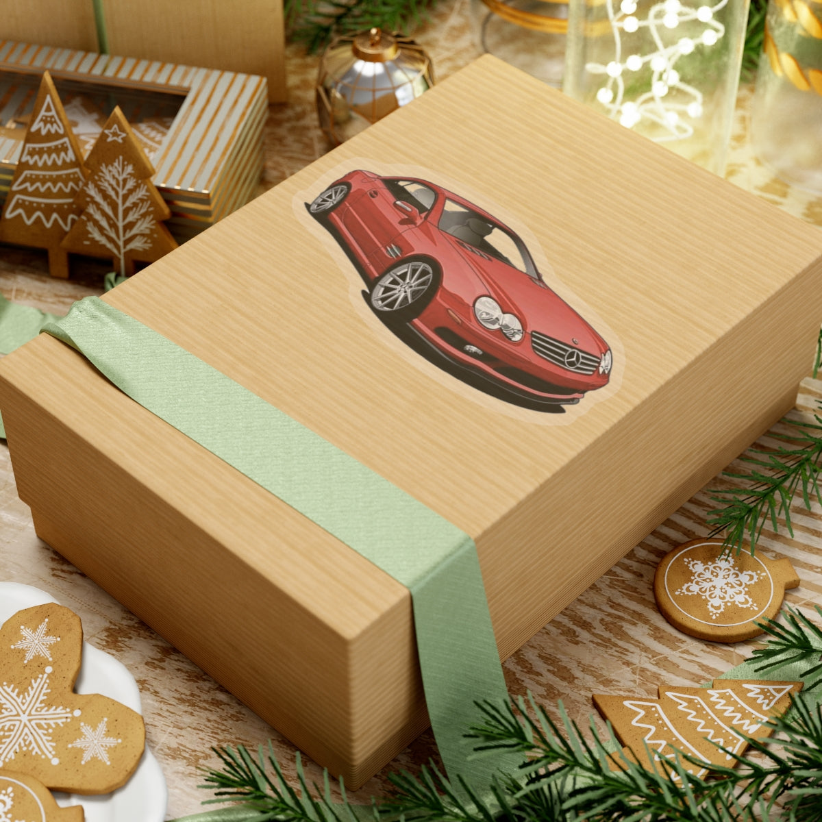 Mercedes Kiss-Cut Stickers