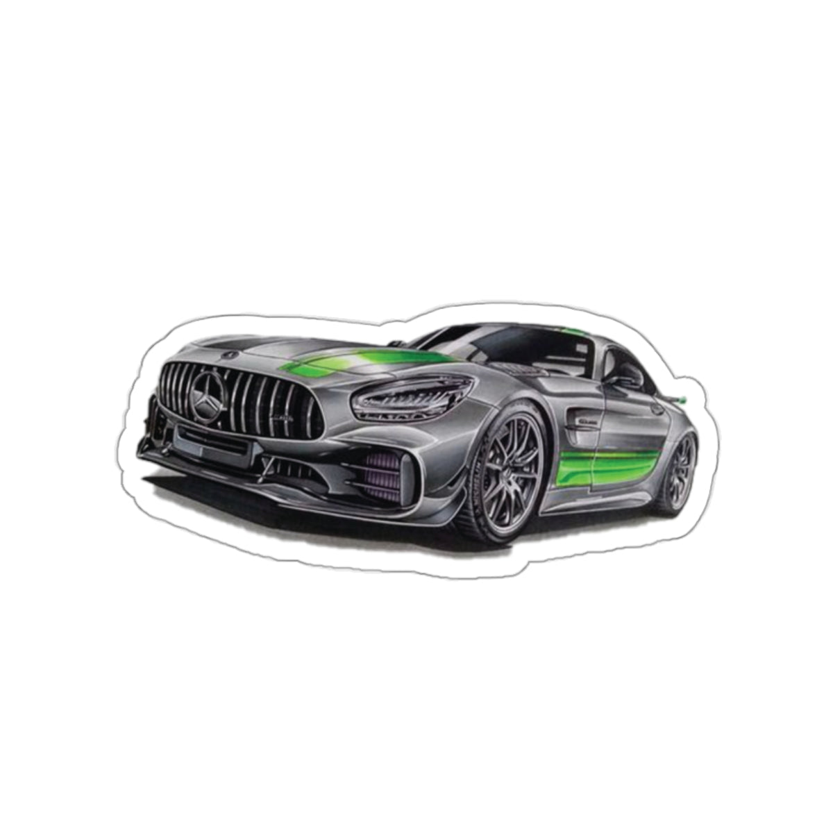 Mercedes Kiss-Cut Stickers