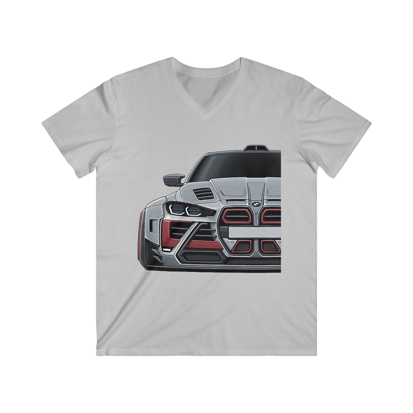 BMW Fitted V-Neck Short Sleeve Tee