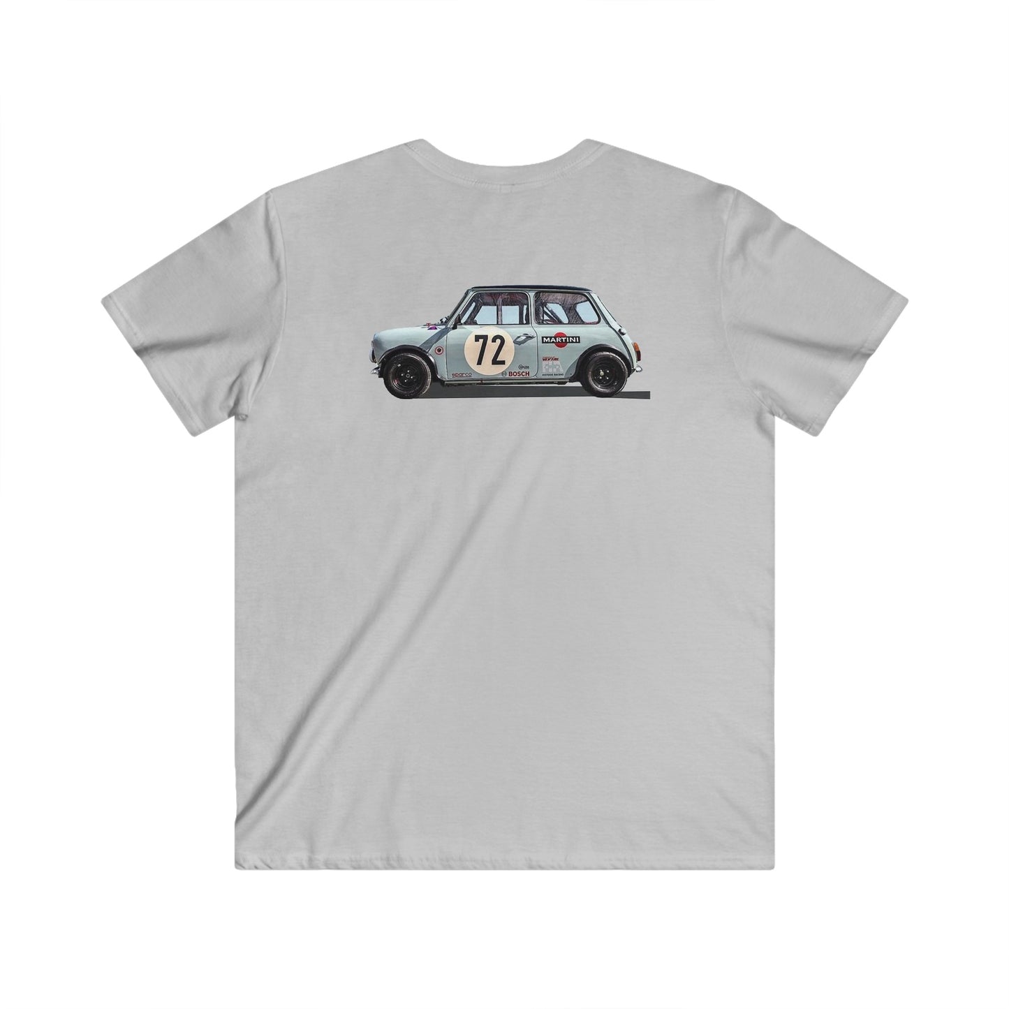 Mini Fitted V-Neck Short Sleeve Tee