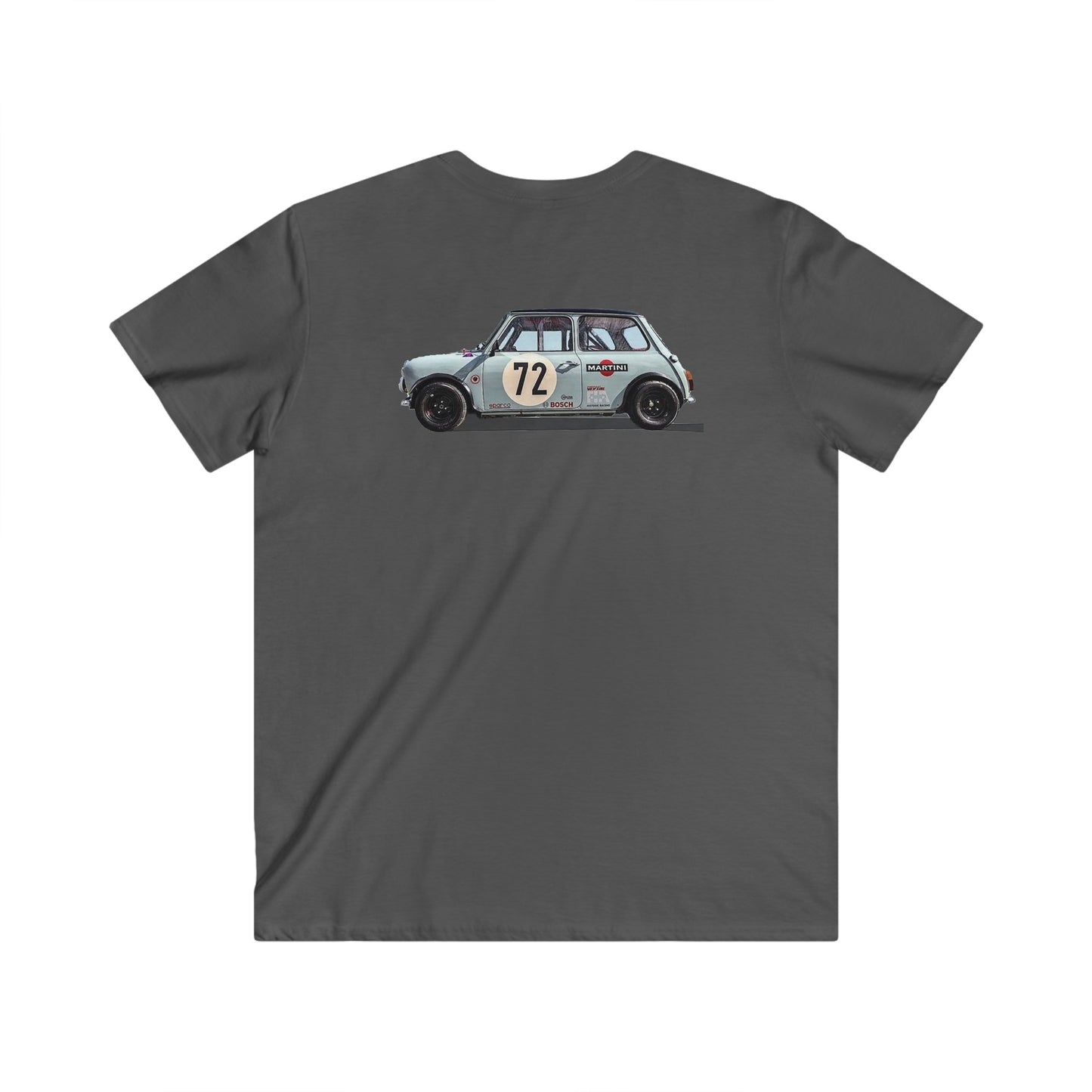 Mini Fitted V-Neck Short Sleeve Tee