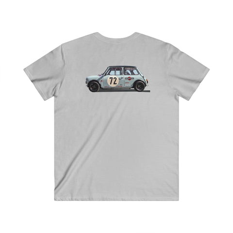 Mini Fitted V-Neck Short Sleeve Tee