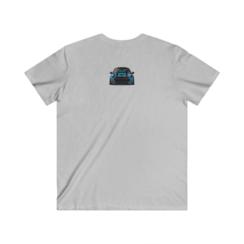 Mini Fitted V-Neck Short Sleeve Tee