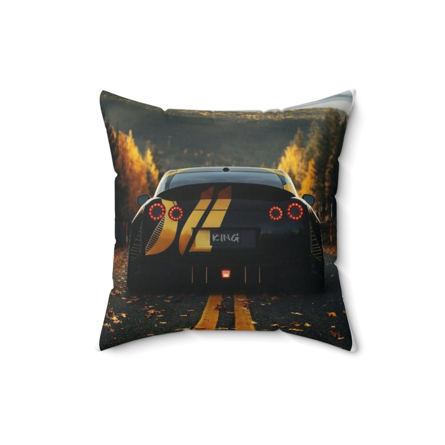 Nissan GTR Custom Spun Pillow