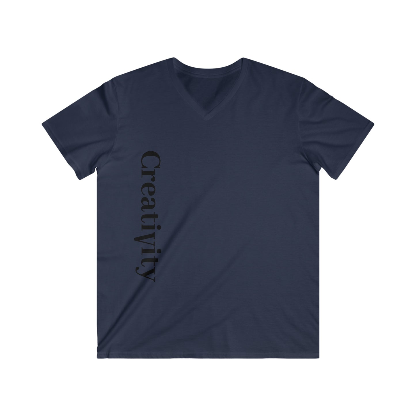 Custom Fitted V-Neck Short Sleeve Tee