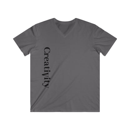 Custom Fitted V-Neck Short Sleeve Tee