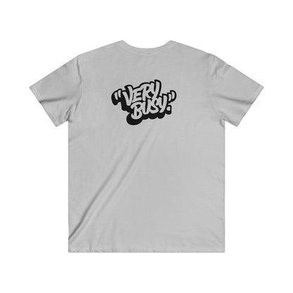 Custom Fitted V-Neck Short Sleeve Tee