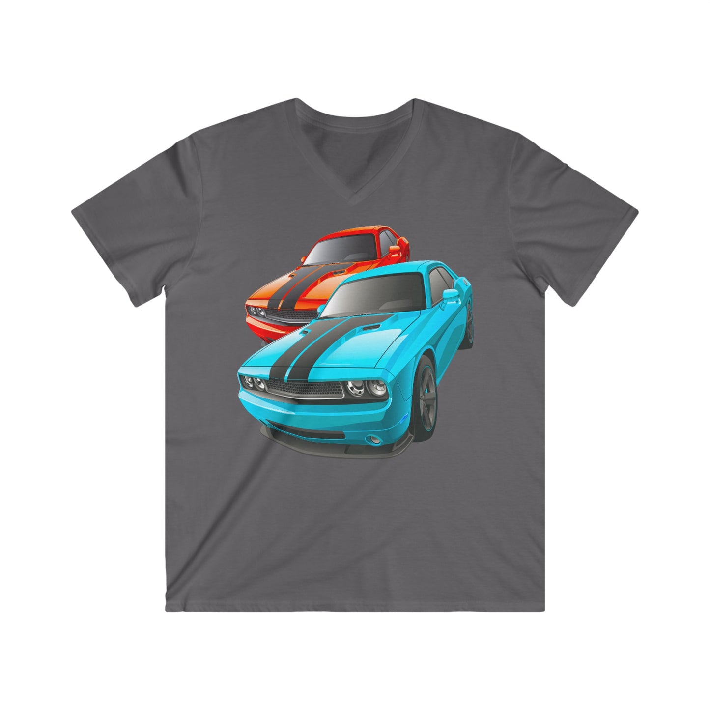 Ford  Fitted V-Neck Short Sleeve Tee