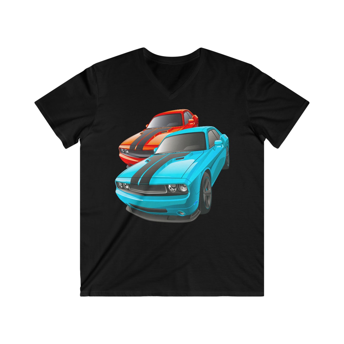 Ford  Fitted V-Neck Short Sleeve Tee