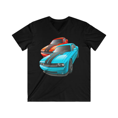 Ford  Fitted V-Neck Short Sleeve Tee