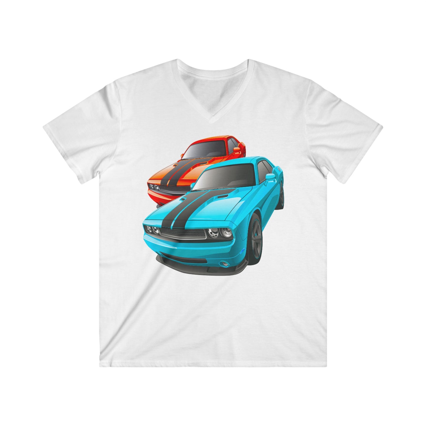 Ford  Fitted V-Neck Short Sleeve Tee