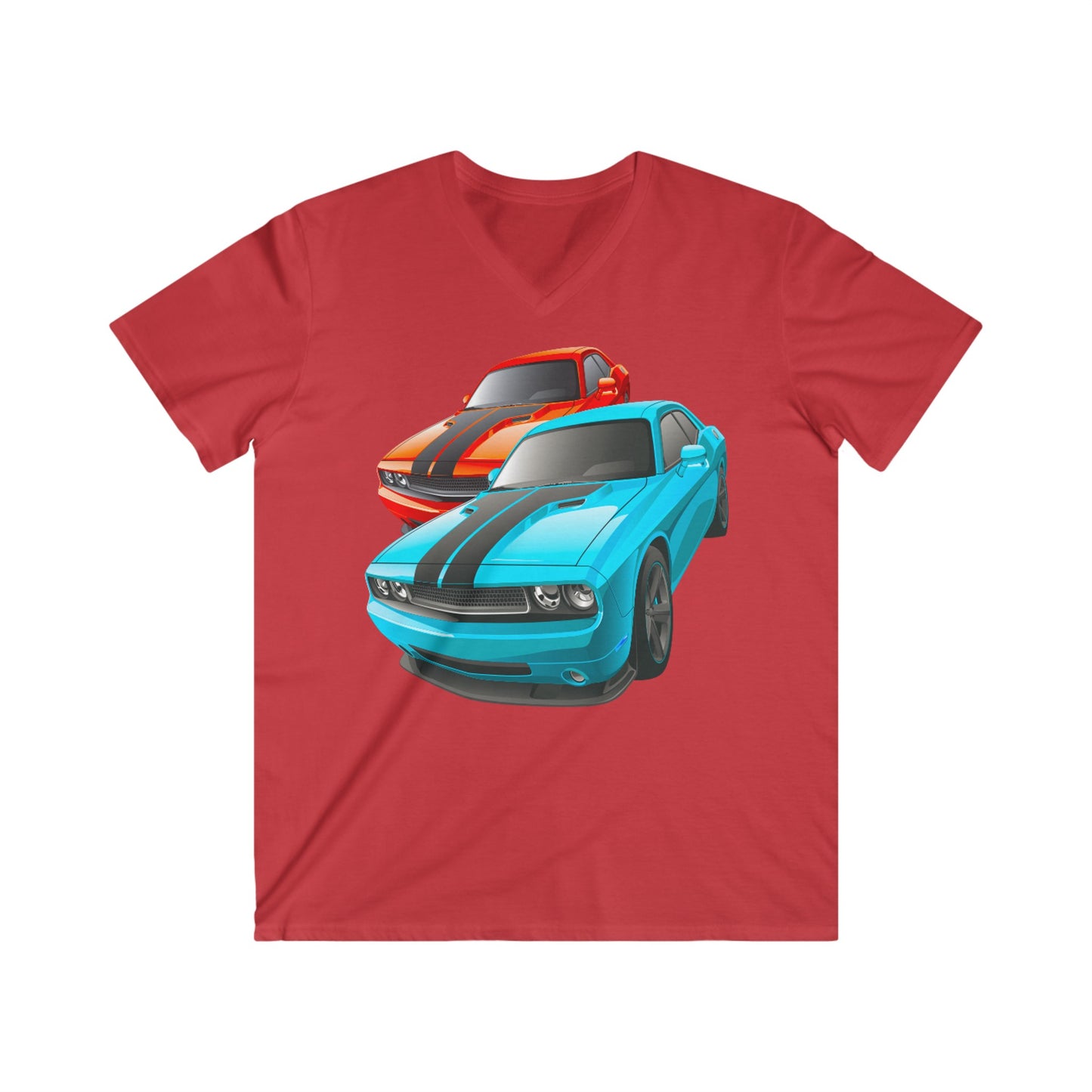 Ford  Fitted V-Neck Short Sleeve Tee