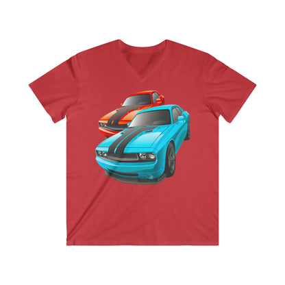 Ford  Fitted V-Neck Short Sleeve Tee