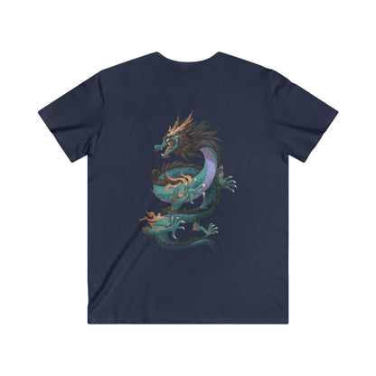 Custom Fitted V-Neck Short Sleeve Tee