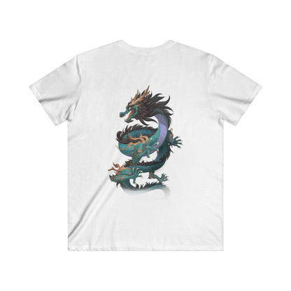 Custom Fitted V-Neck Short Sleeve Tee