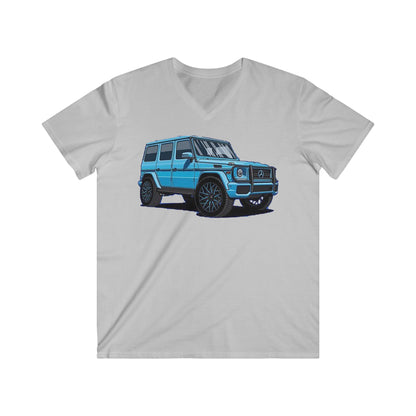 Mercedes Fitted V-Neck Short Sleeve Tee
