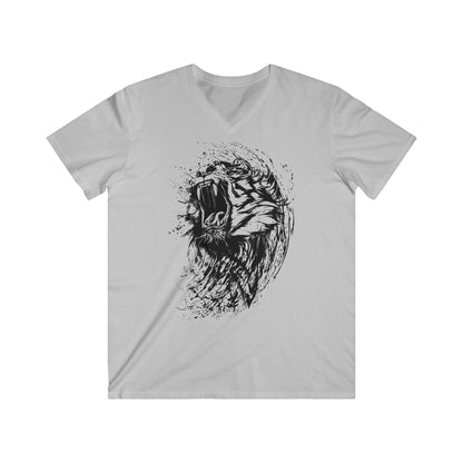 Custom Fitted V-Neck Short Sleeve Tee