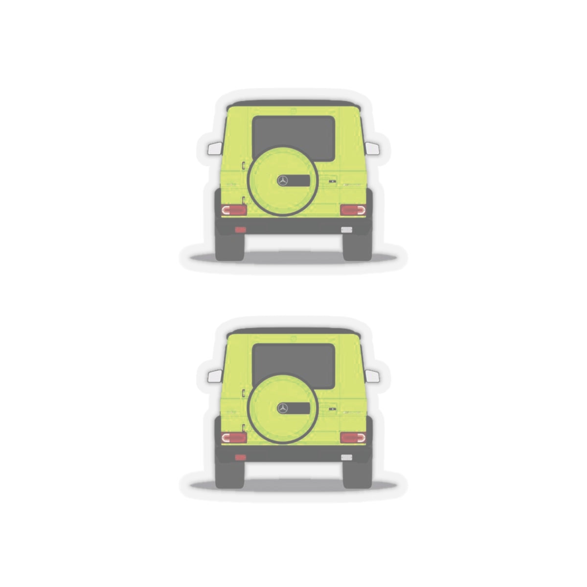 Mercedes Kiss-Cut Stickers