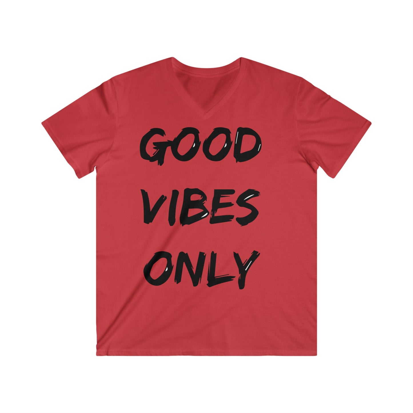 Custom Fitted V-Neck Short Sleeve Tee