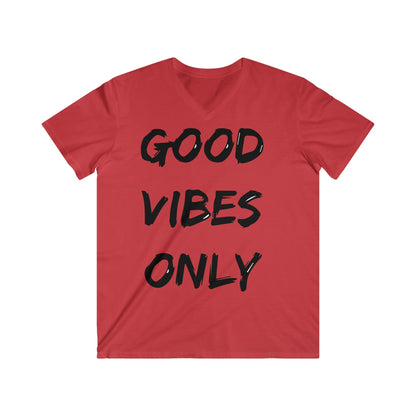 Custom Fitted V-Neck Short Sleeve Tee