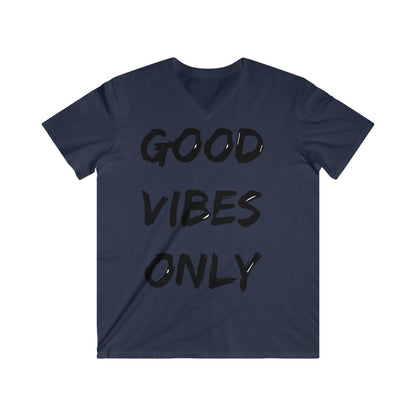 Custom Fitted V-Neck Short Sleeve Tee