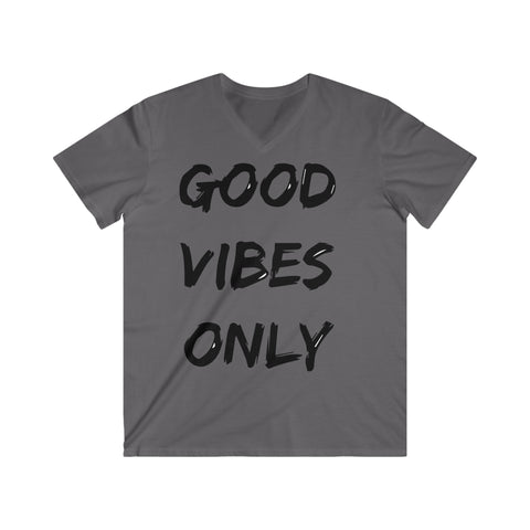 Custom Fitted V-Neck Short Sleeve Tee