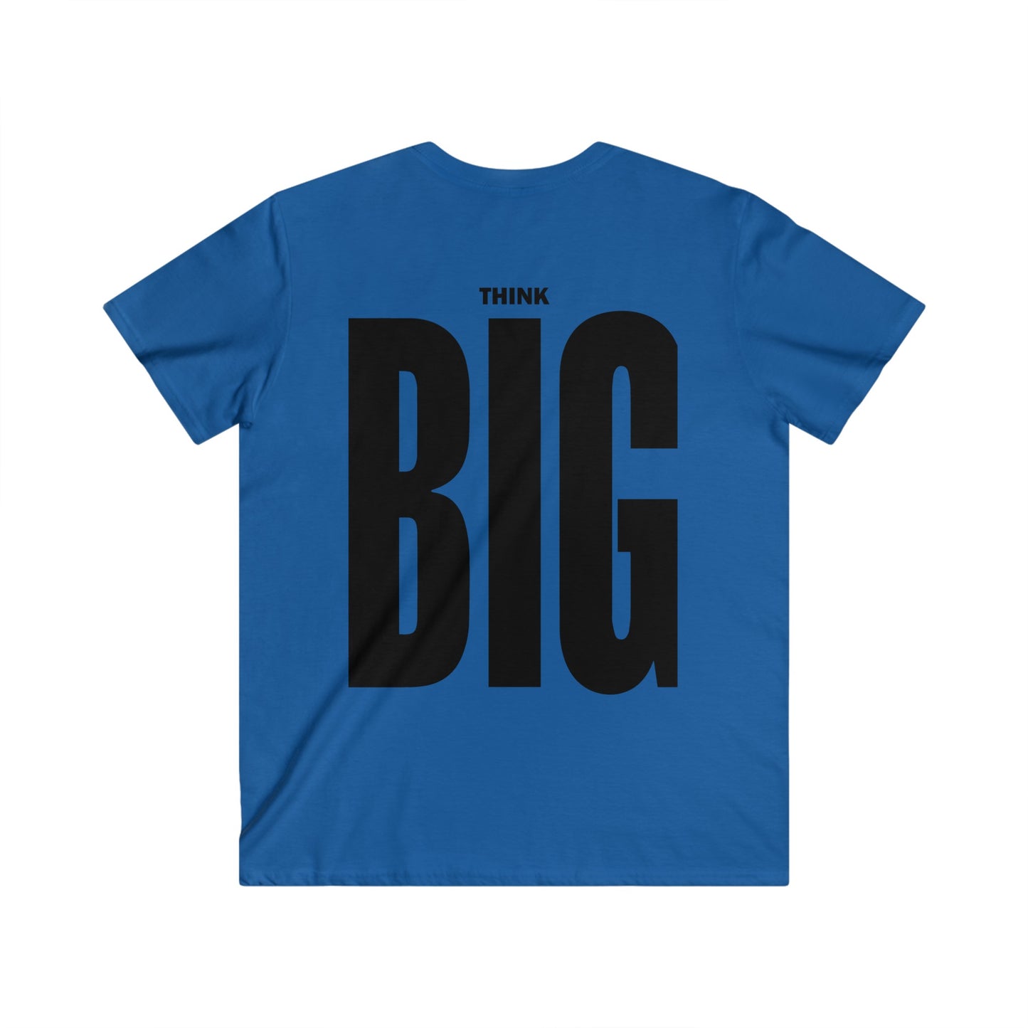 Custom Fitted V-Neck Short Sleeve Tee