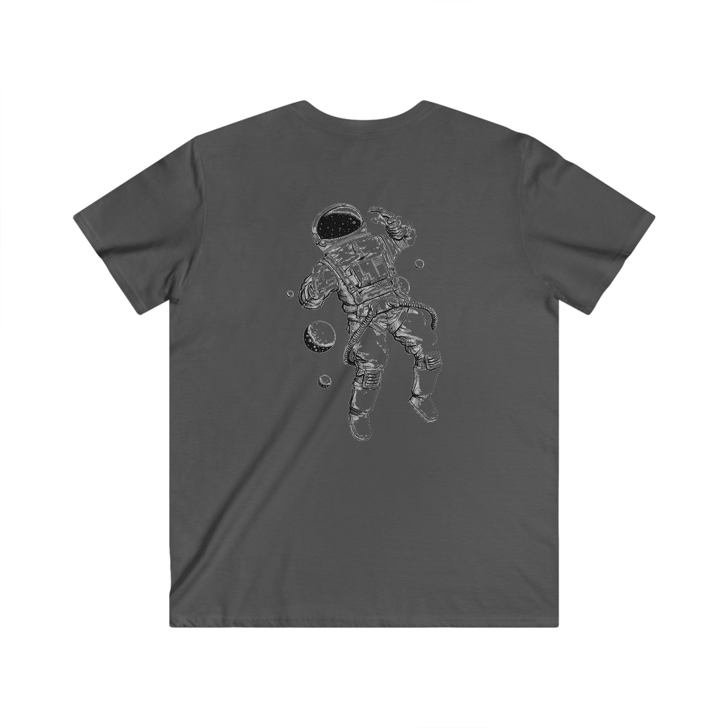 Custom Fitted V-Neck Short Sleeve Tee