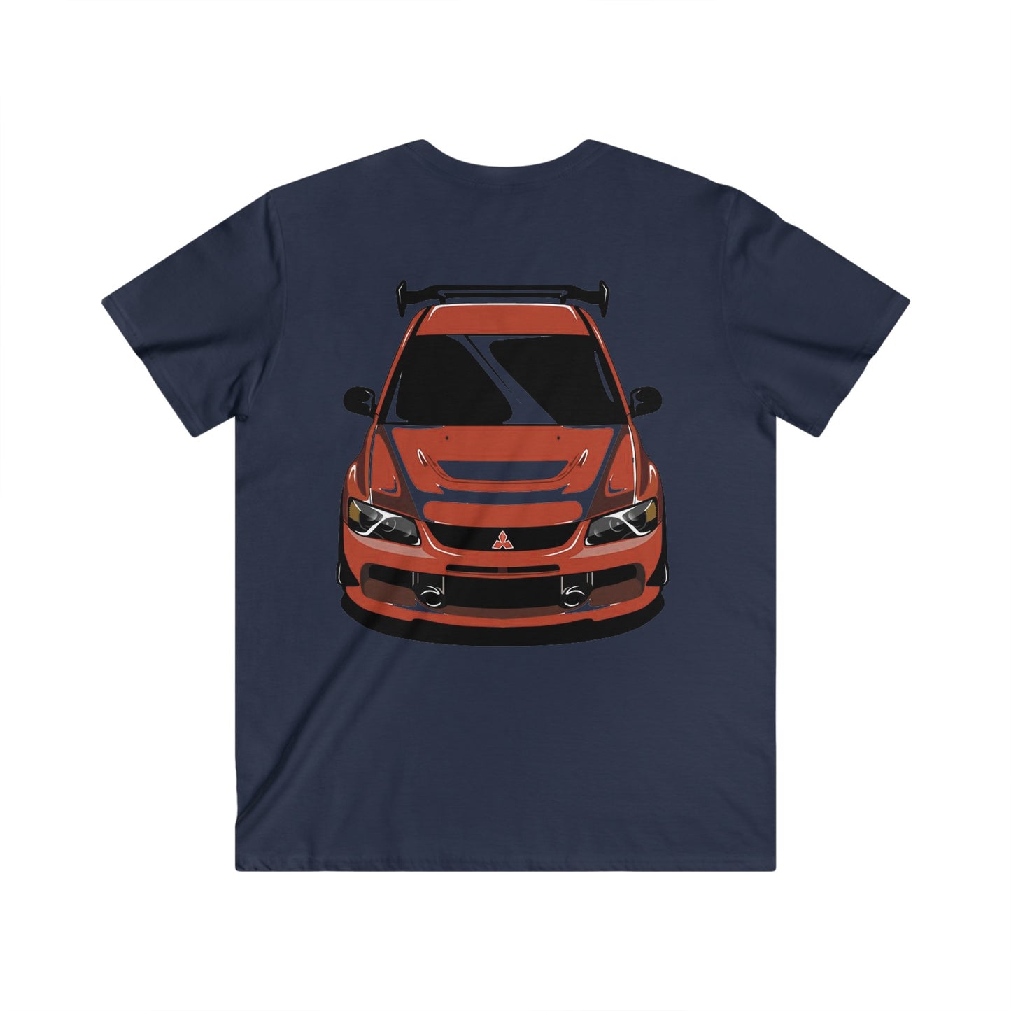 Lancer Fitted V-Neck Short Sleeve Tee