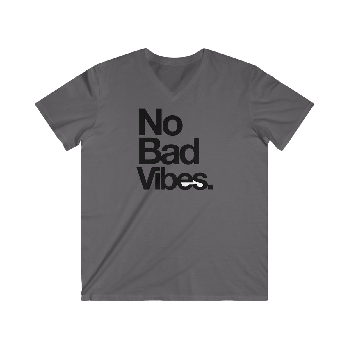 Custom Fitted V-Neck Short Sleeve Tee