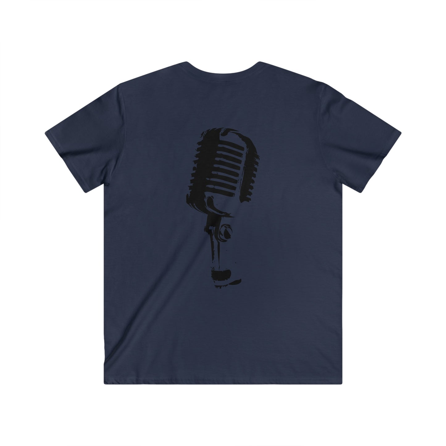 Custom Fitted V-Neck Short Sleeve Tee