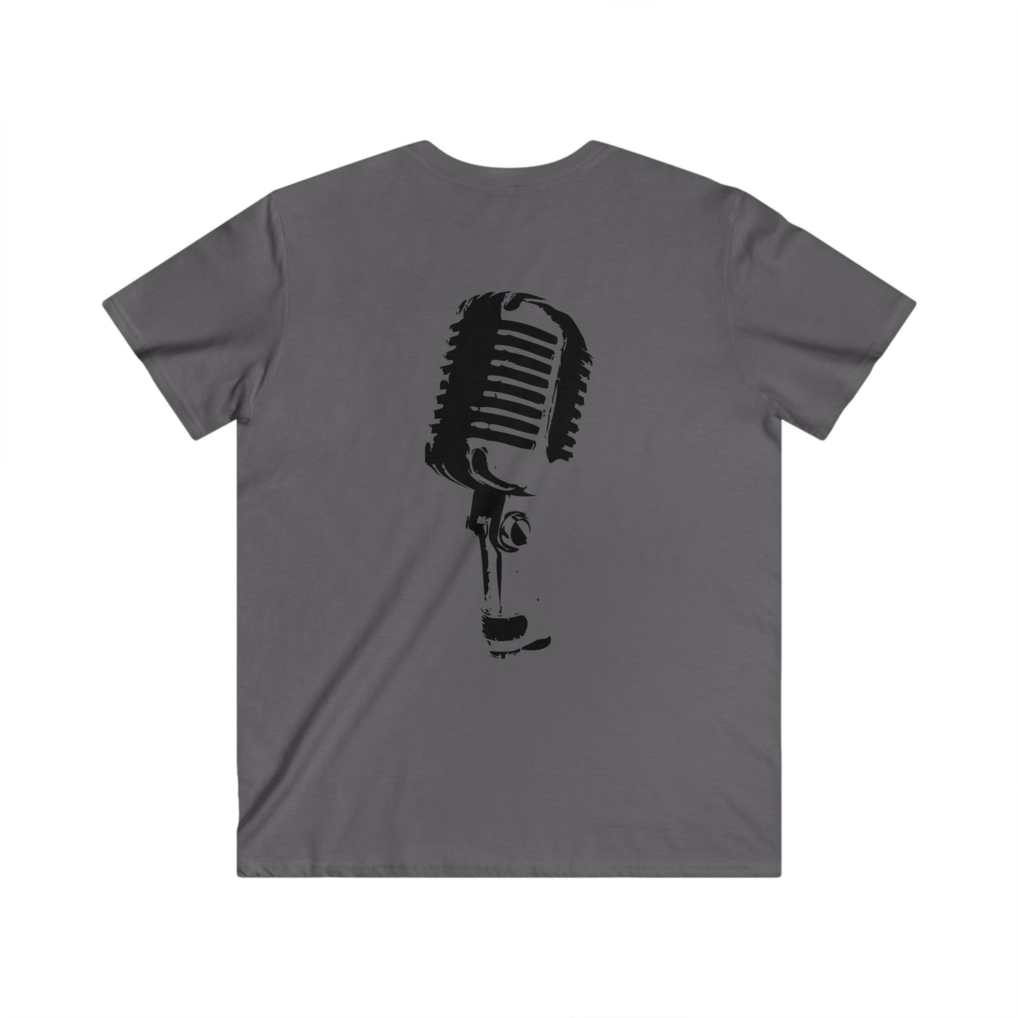 Custom Fitted V-Neck Short Sleeve Tee