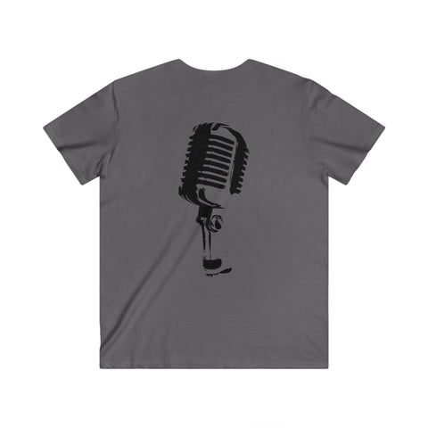 Custom Fitted V-Neck Short Sleeve Tee