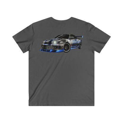 Nissan Fitted V-Neck Short Sleeve Tee