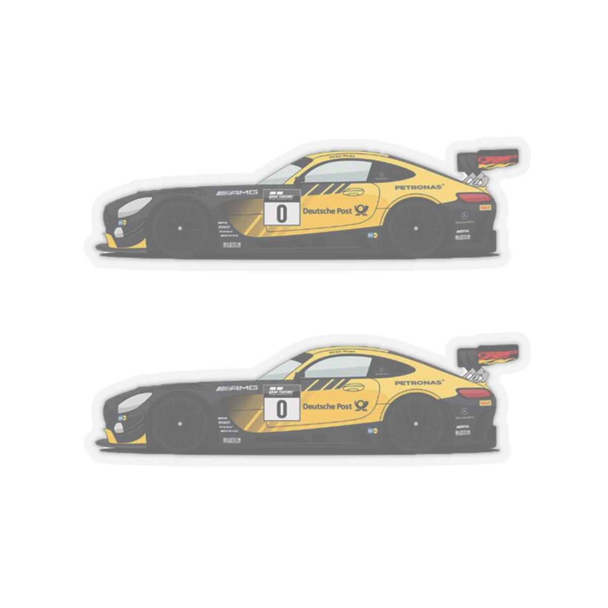 Mercedes Kiss-Cut Stickers