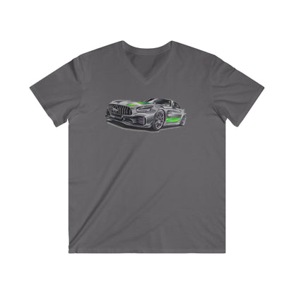 Mercedes Fitted V-Neck Short Sleeve Tee