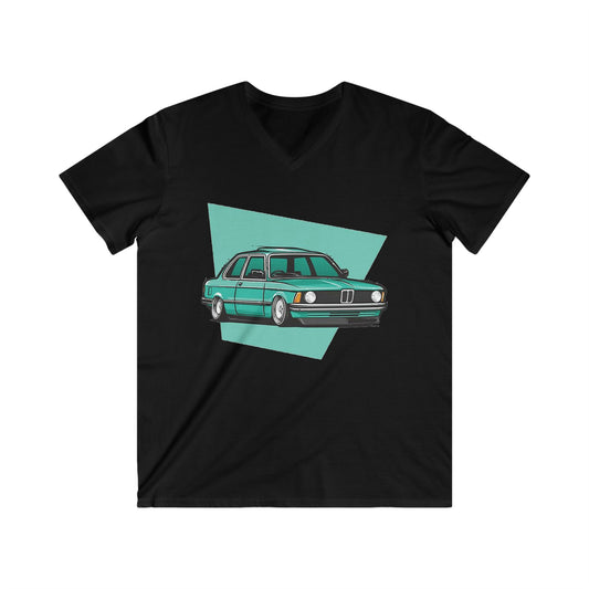 BMW Fitted V-Neck Short Sleeve Tee