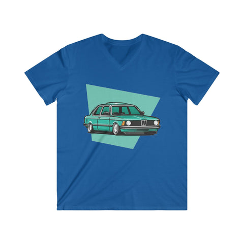 BMW Fitted V-Neck Short Sleeve Tee