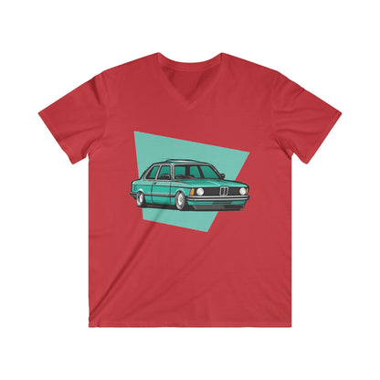 BMW Fitted V-Neck Short Sleeve Tee
