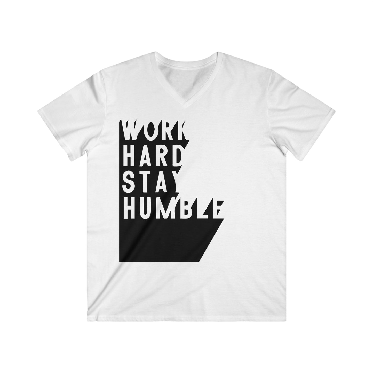 Custom Fitted V-Neck Short Sleeve Tee