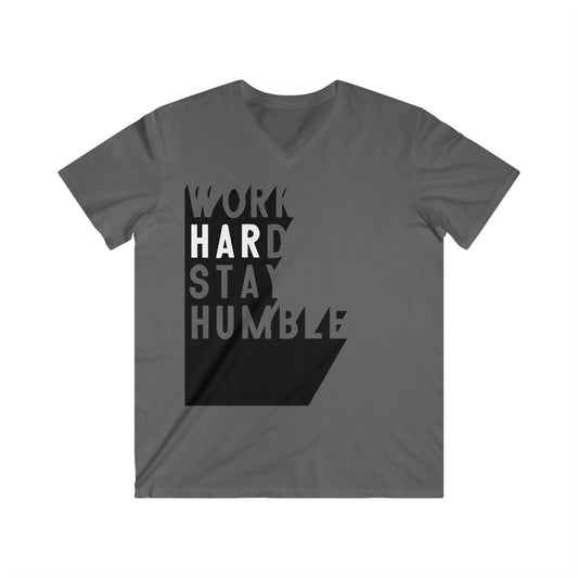 Custom Fitted V-Neck Short Sleeve Tee