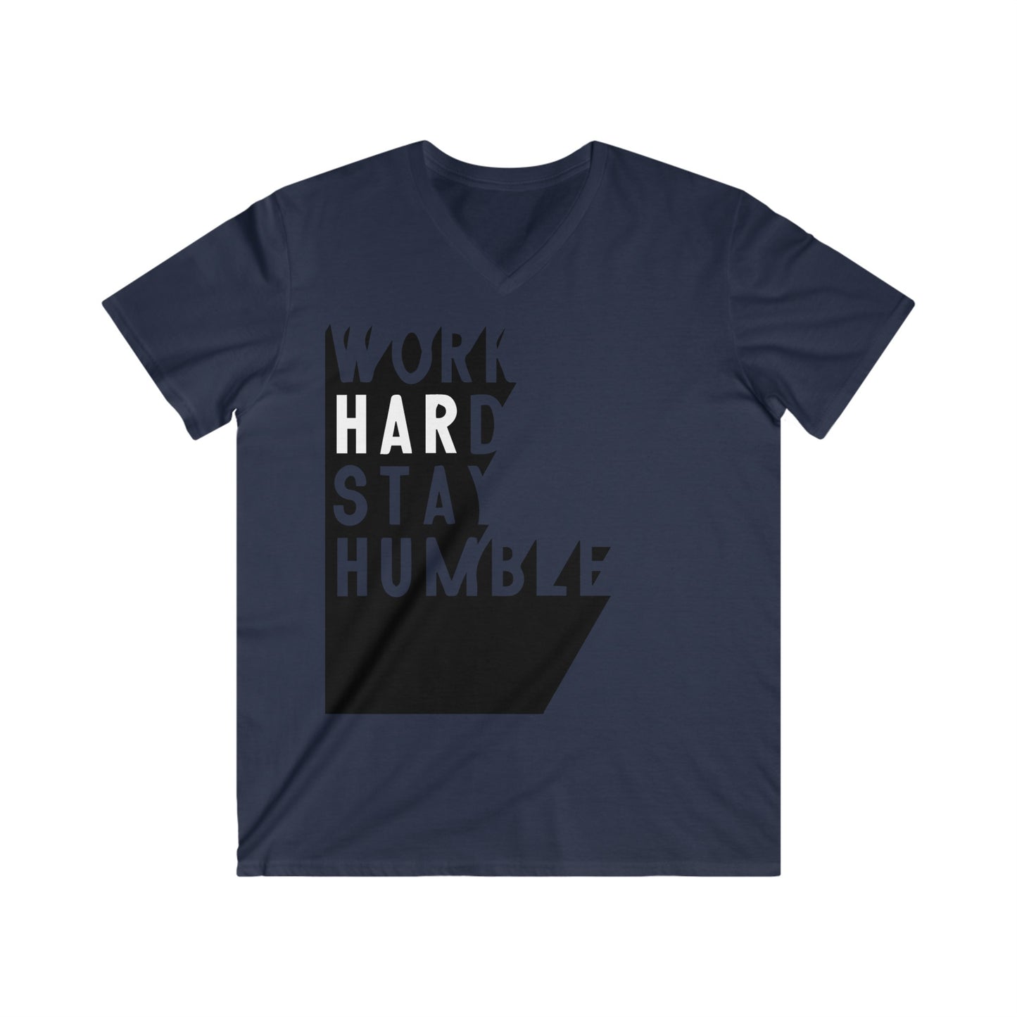 Custom Fitted V-Neck Short Sleeve Tee