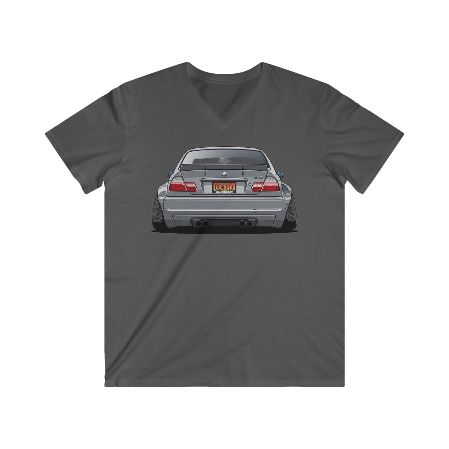 BMW Fitted V-Neck Short Sleeve Tee