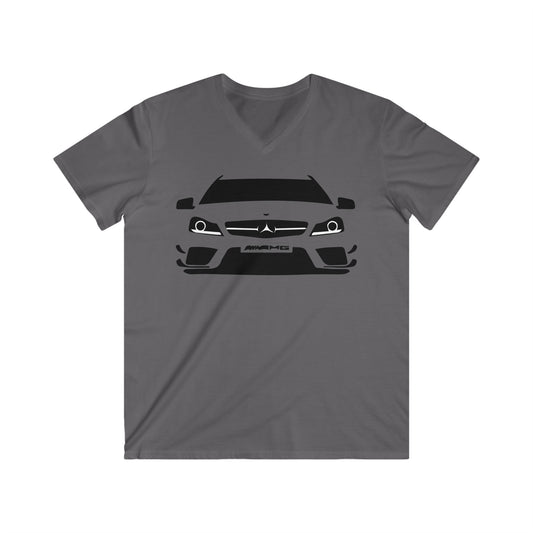 Mercedes Fitted V-Neck Short Sleeve Tee