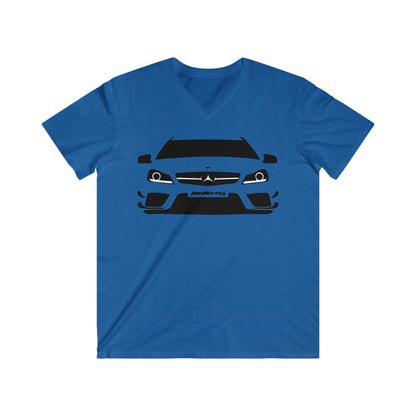Mercedes Fitted V-Neck Short Sleeve Tee