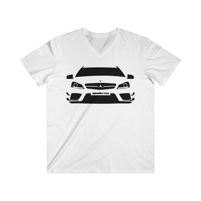 Mercedes Fitted V-Neck Short Sleeve Tee