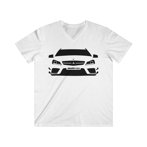 Mercedes Fitted V-Neck Short Sleeve Tee